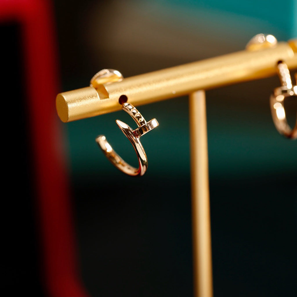 [Noble Aura jewelry]JUSTE NO DIAMOND SMALL EARRINGS