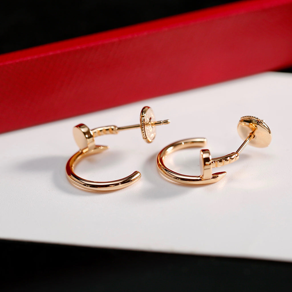 [Noble Aura jewelry]JUSTE NO DIAMOND SMALL EARRINGS