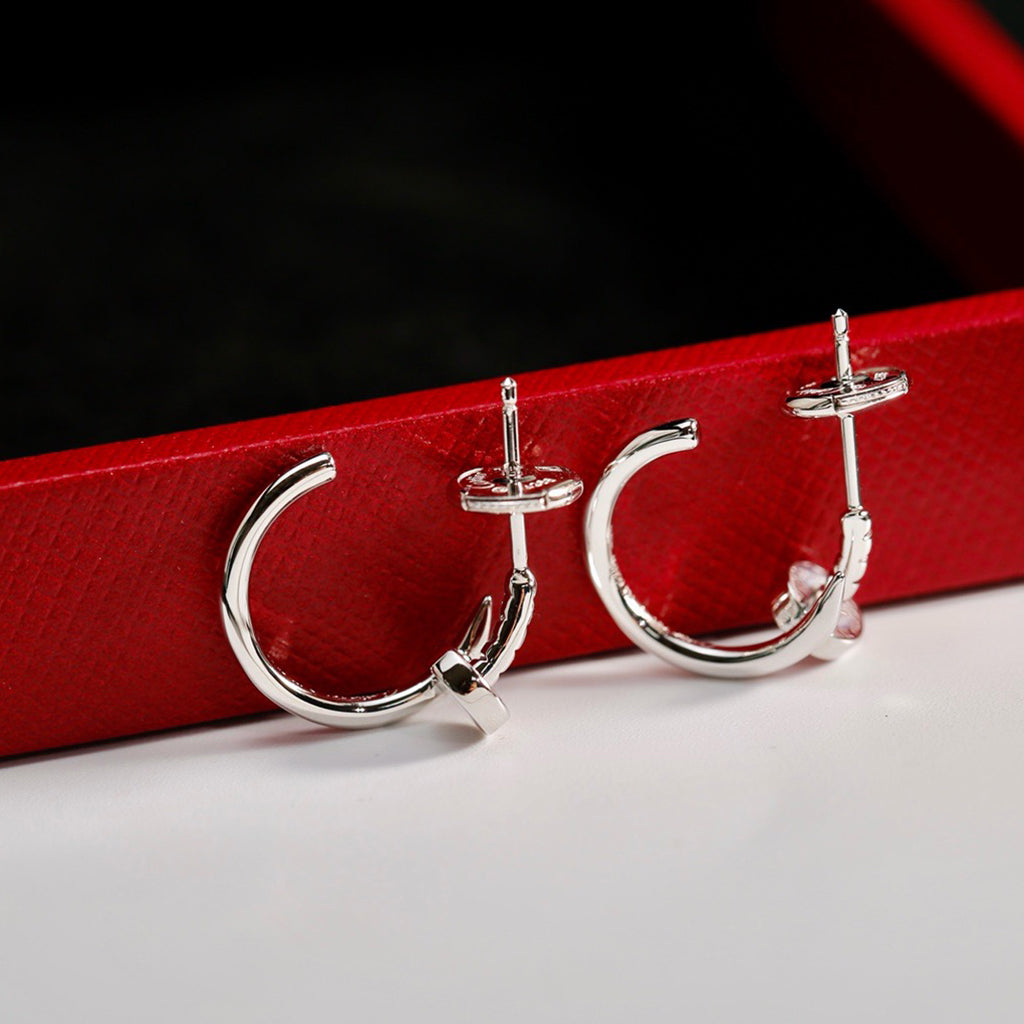 [Noble Aura jewelry]JUSTE NO DIAMOND SMALL EARRINGS