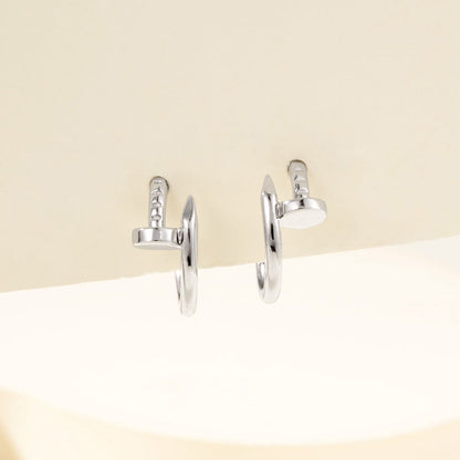[Noble Aura jewelry]JUSTE NO DIAMOND MINI EARRINGS