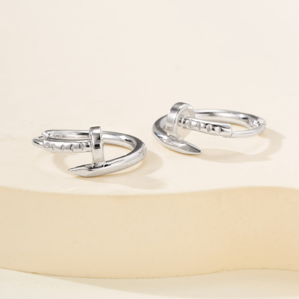[Noble Aura jewelry]JUSTE NO DIAMOND MINI EARRINGS