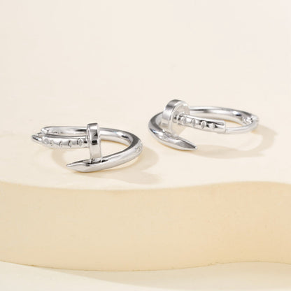 [Noble Aura jewelry]JUSTE NO DIAMOND MINI EARRINGS