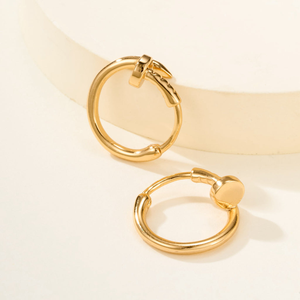 [Noble Aura jewelry]JUSTE NO DIAMOND MINI EARRINGS