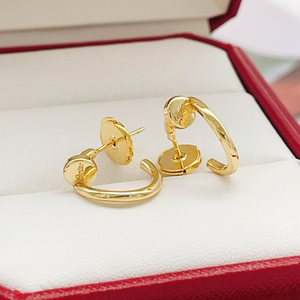 [Noble Aura jewelry]JUSTE NO DIAMOND MINI EARRINGS