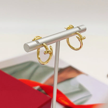 [Noble Aura jewelry]JUSTE NO DIAMOND MINI EARRINGS