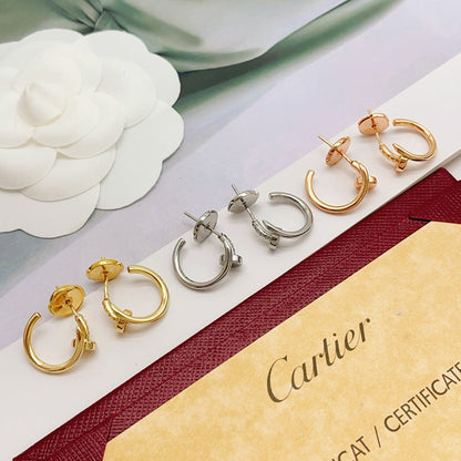 [Noble Aura jewelry]JUSTE NO DIAMOND MINI EARRINGS