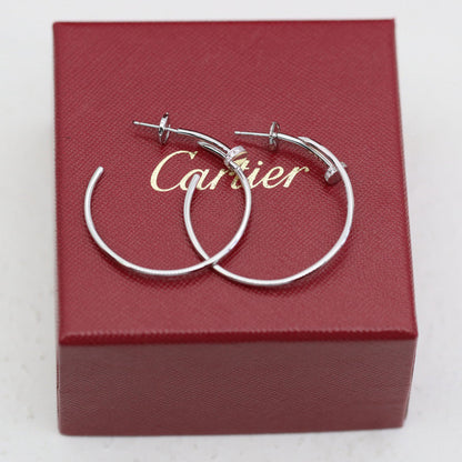 [Noble Aura jewelry]JUSTE HALF DIAMOND LARGE EARRINGS