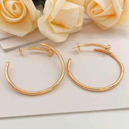 [Noble Aura jewelry]JUSTE NO DIAMOND LARGE EARRINGS