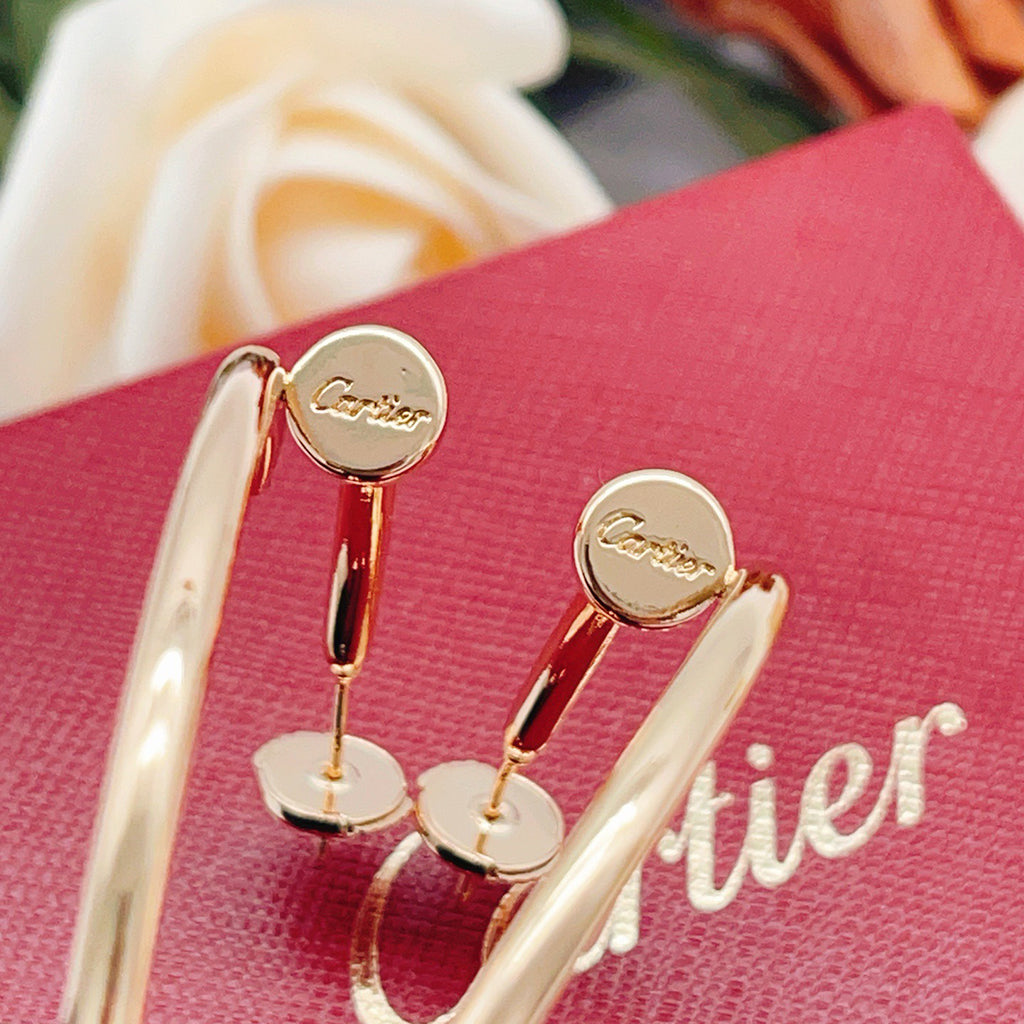[Noble Aura jewelry]JUSTE NO DIAMOND LARGE EARRINGS