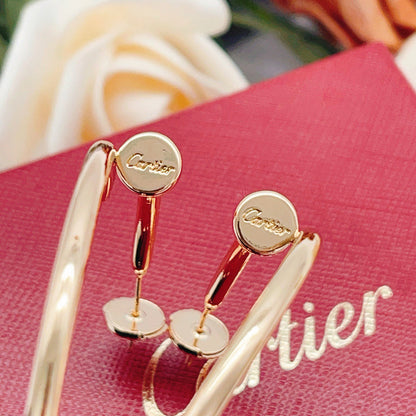 [Noble Aura jewelry]JUSTE NO DIAMOND LARGE EARRINGS