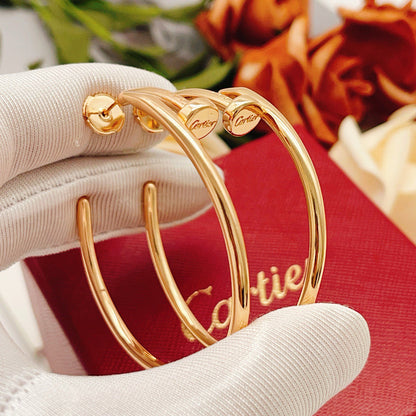 [Noble Aura jewelry]JUSTE NO DIAMOND LARGE EARRINGS