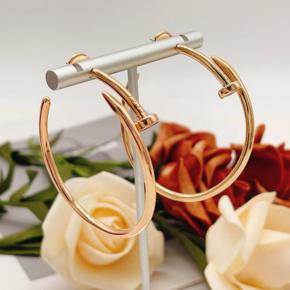 [Noble Aura jewelry]JUSTE NO DIAMOND LARGE EARRINGS