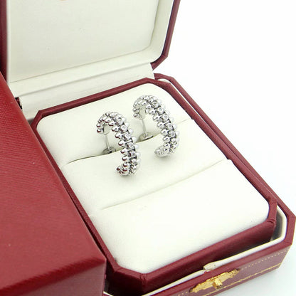 [Noble Aura jewelry]CLASH FULL DIAMOND MEDIUM EARRINGS