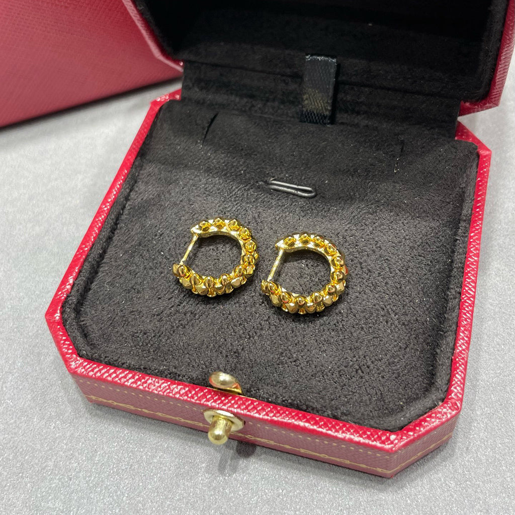 [Noble Aura jewelry]CLASH MINI HOOP EARRINGS