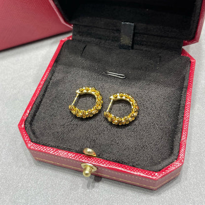 [Noble Aura jewelry]CLASH MINI HOOP EARRINGS