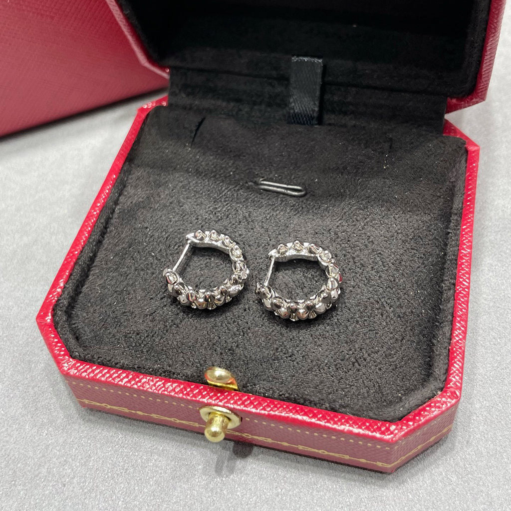 [Noble Aura jewelry]CLASH MINI HOOP EARRINGS
