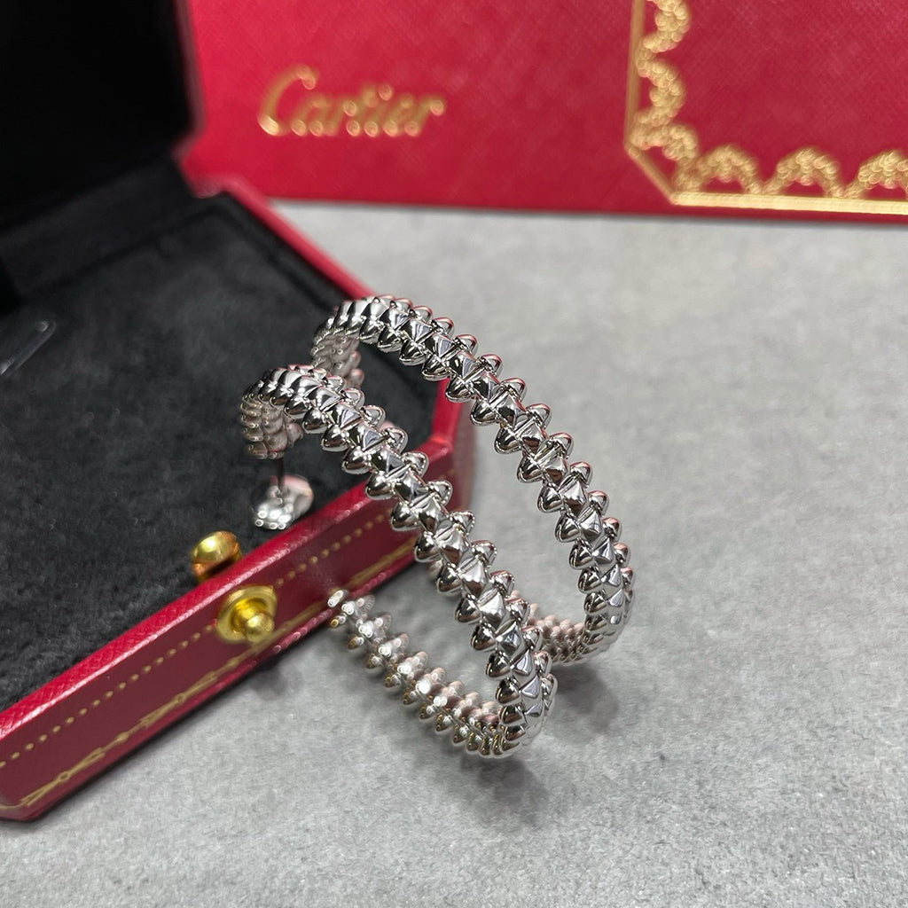 [Noble Aura jewelry]CLASH HOOP LARGE EARRINGS