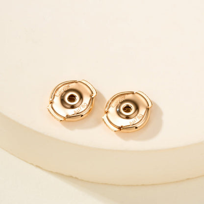[Noble Aura jewelry]JUSTE HALF DIAMOND DOUBLE EARRINGS