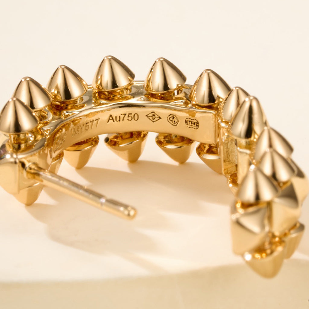 [Noble Aura jewelry]CLASH MINI HOOP EARRINGS