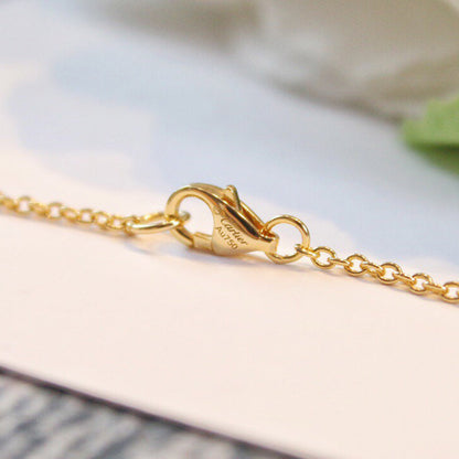 [Noble Aura jewelry]LOVE DOUBLE RING NECKLACE