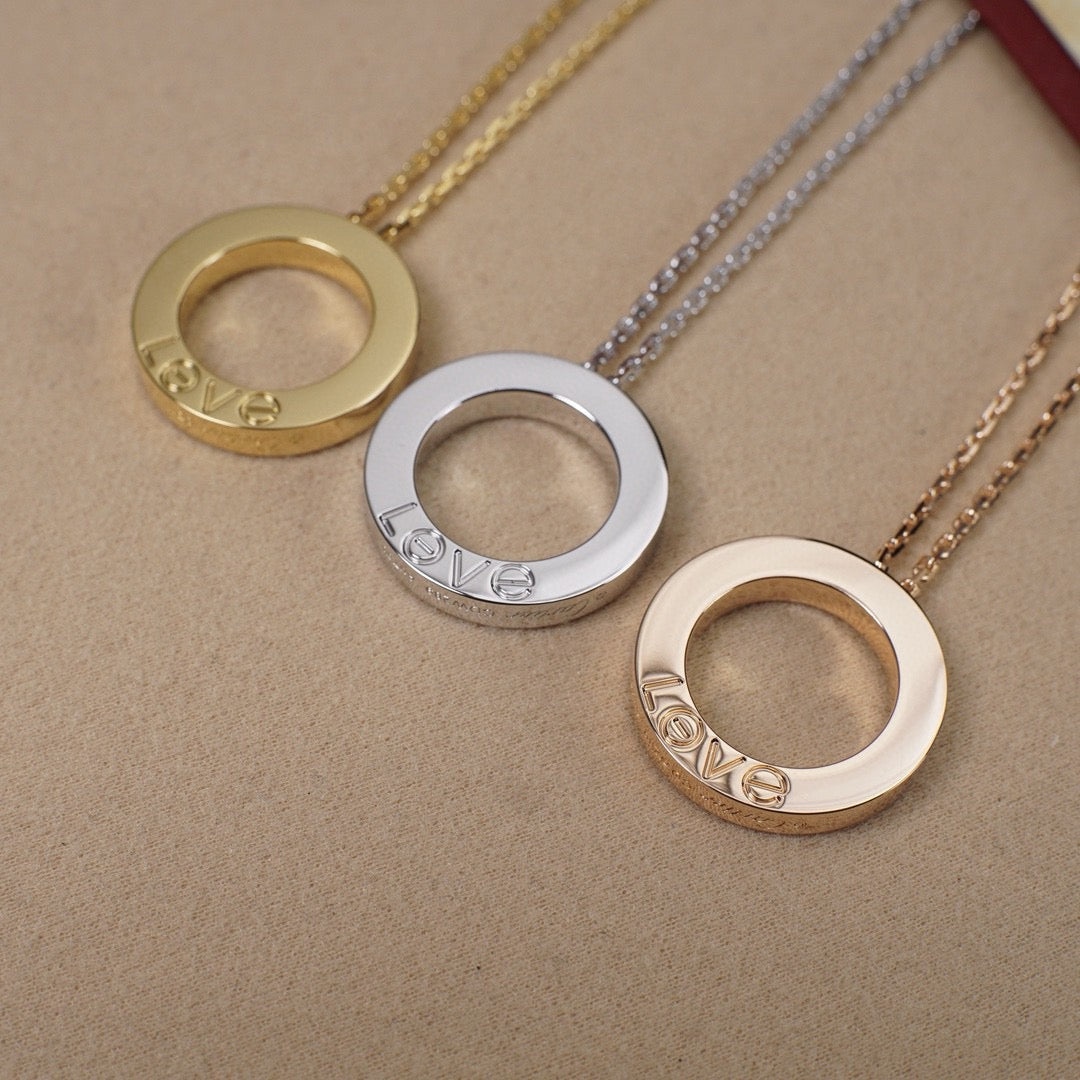 [Noble Aura jewelry]LOVE NECKLACE 16MM
