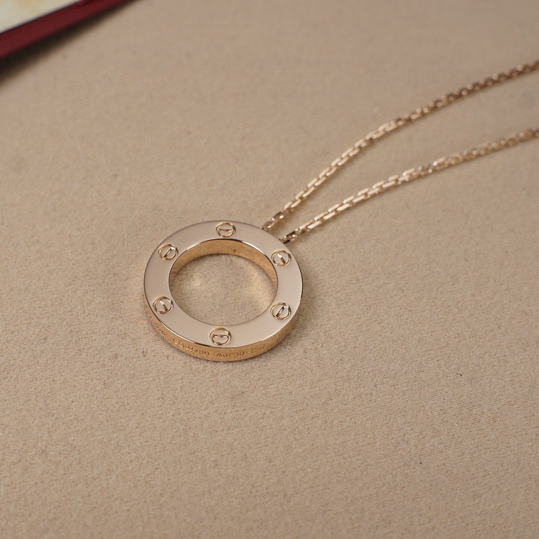 [Noble Aura jewelry]LOVE NECKLACE 16MM