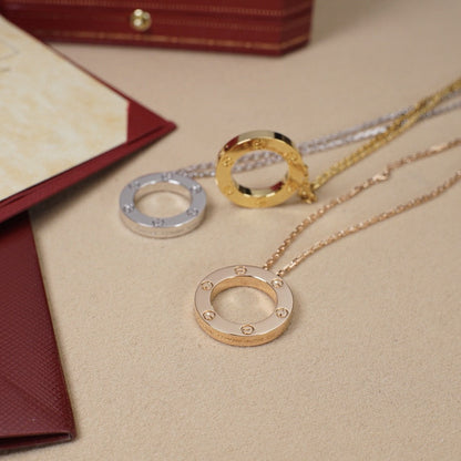 [Noble Aura jewelry]LOVE NECKLACE 16MM