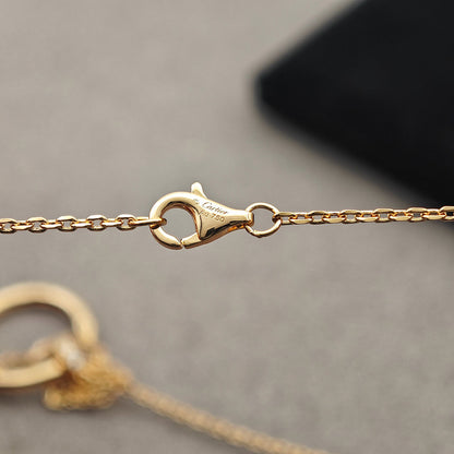 [Noble Aura jewelry]JUSTE NECKLACE HALF DIAMOND