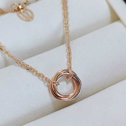 [Noble Aura jewelry]TRINITY MINI NECKLACE