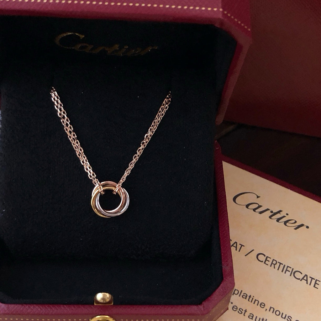 [Noble Aura jewelry]TRINITY MINI NECKLACE