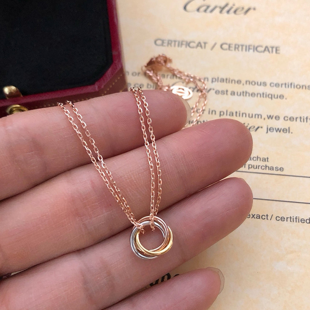 [Noble Aura jewelry]TRINITY MINI NECKLACE