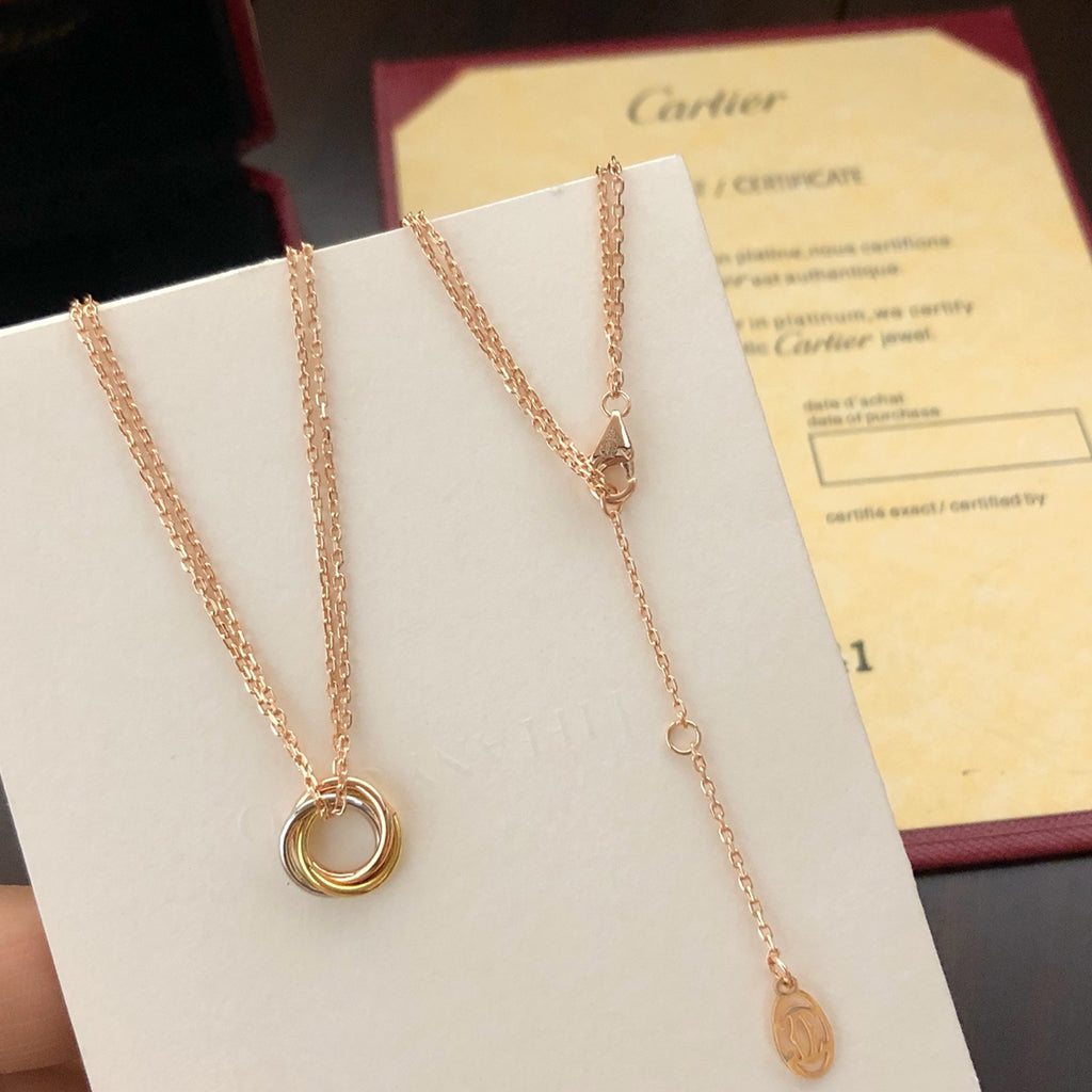 [Noble Aura jewelry]TRINITY MINI NECKLACE