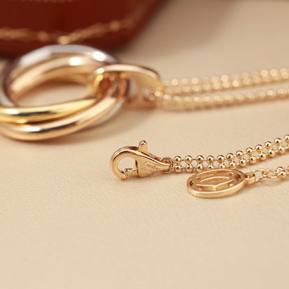 [Noble Aura jewelry]TRINITY LARGE NECKLACE