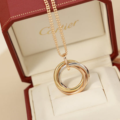 [Noble Aura jewelry]TRINITY LARGE NECKLACE