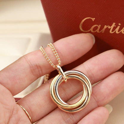 [Noble Aura jewelry]TRINITY LARGE NECKLACE