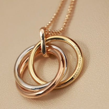 [Noble Aura jewelry]TRINITY LARGE NECKLACE