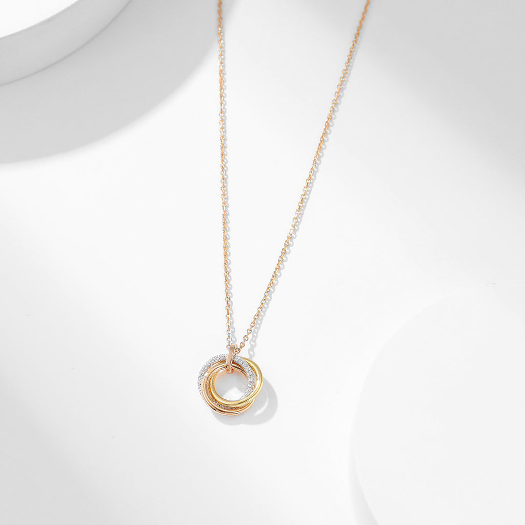 [Noble Aura jewelry]TRINITY SMALL NECKLACE