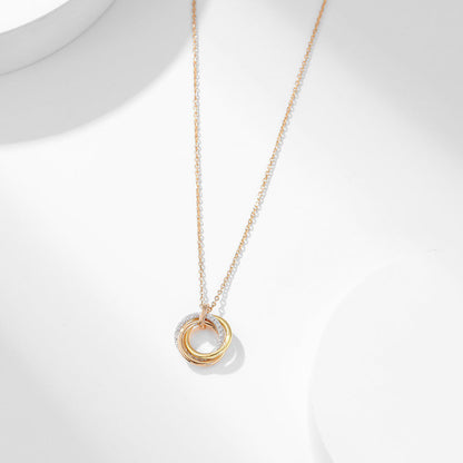 [Noble Aura jewelry]TRINITY SMALL NECKLACE