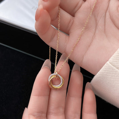 [Noble Aura jewelry]TRINITY SMALL NECKLACE