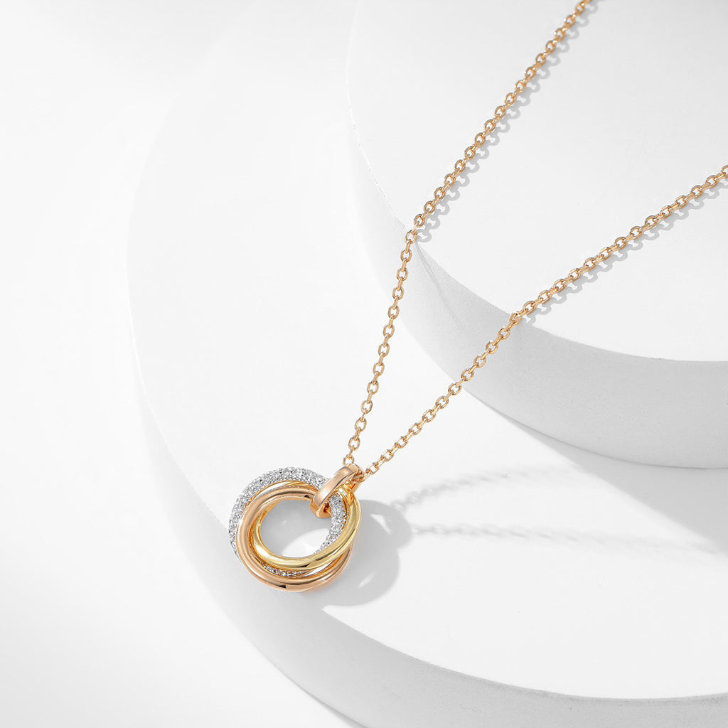 [Noble Aura jewelry]TRINITY SMALL NECKLACE