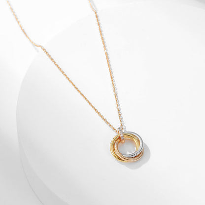 [Noble Aura jewelry]TRINITY SMALL NECKLACE
