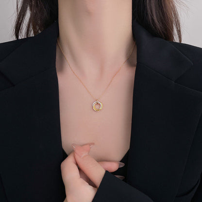 [Noble Aura jewelry]TRINITY SMALL NECKLACE