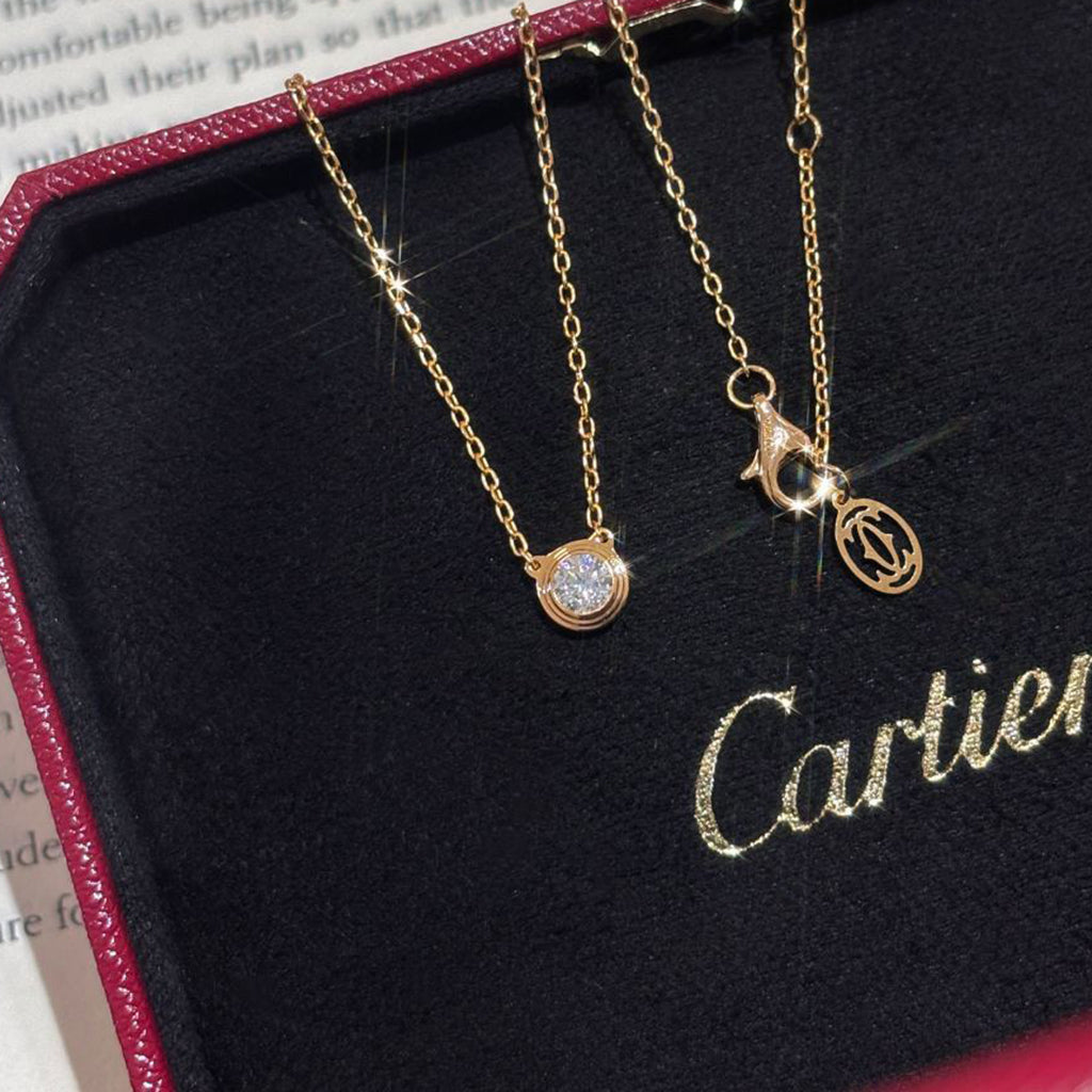 [Noble Aura jewelry]DAMOUR DIAMOND NECKLACE