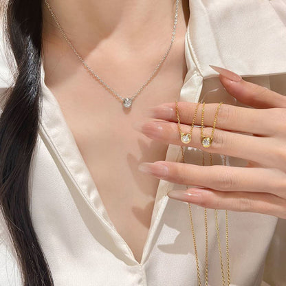[Noble Aura jewelry]DAMOUR DIAMOND NECKLACE