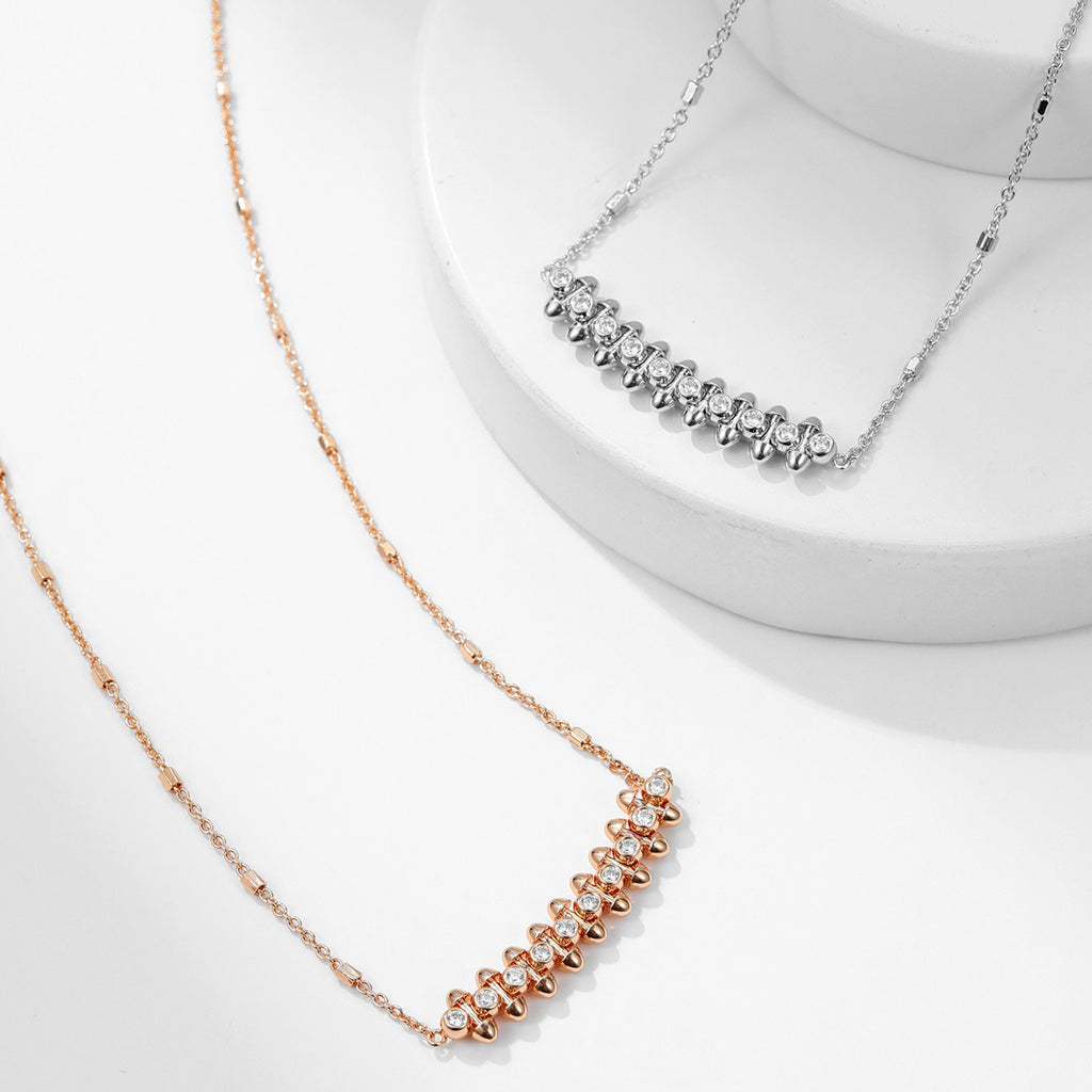 [Noble Aura jewelry]CLASH  MEDIUM DIAMOND NECKLACE