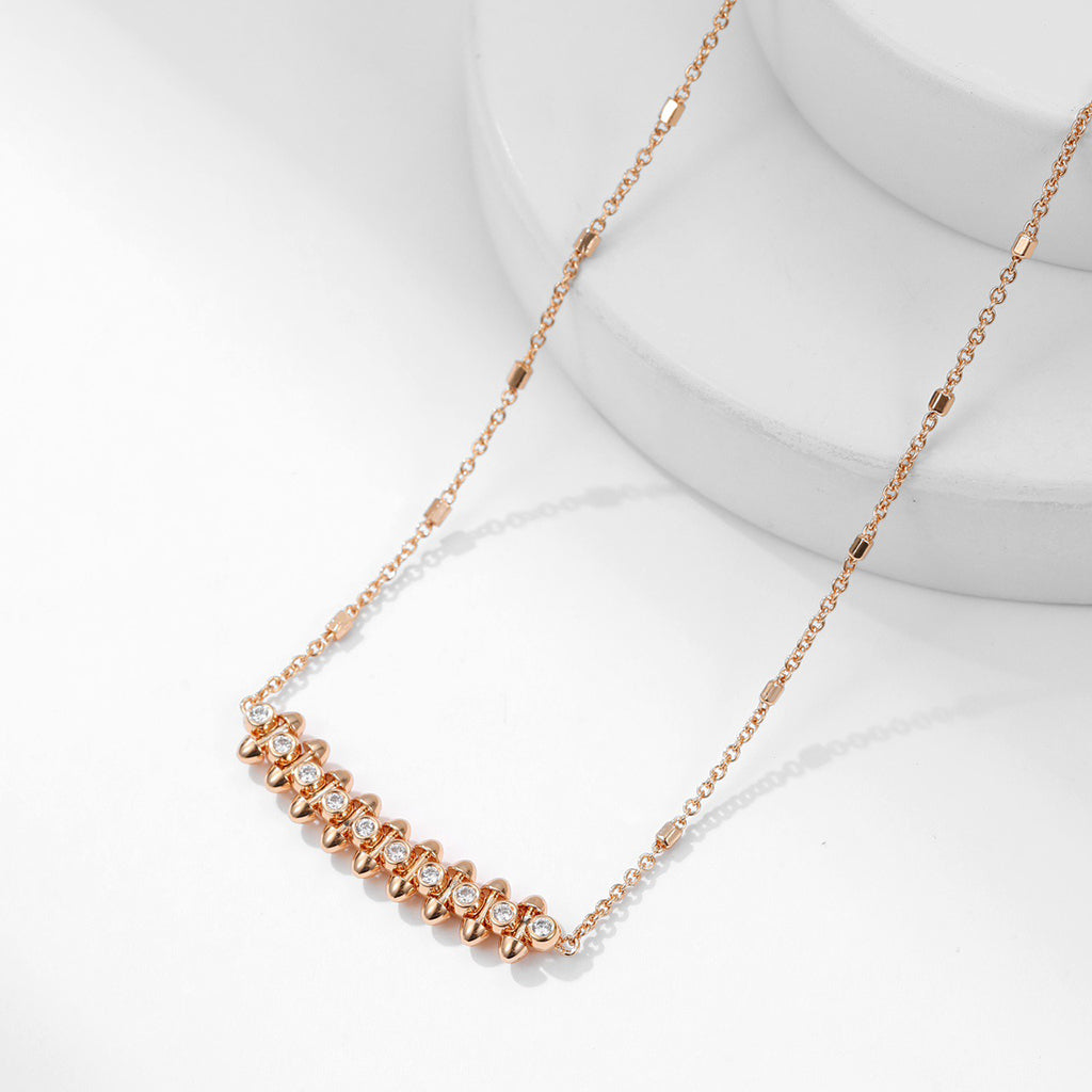 [Noble Aura jewelry]CLASH  MEDIUM DIAMOND NECKLACE