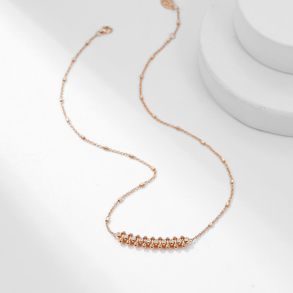 [Noble Aura jewelry]CLASH  MEDIUM DIAMOND NECKLACE