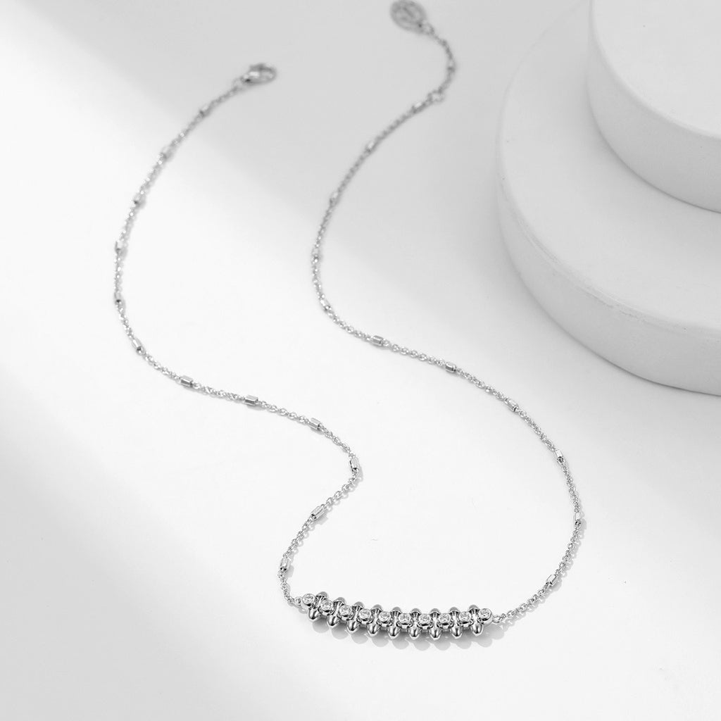 [Noble Aura jewelry]CLASH  MEDIUM DIAMOND NECKLACE