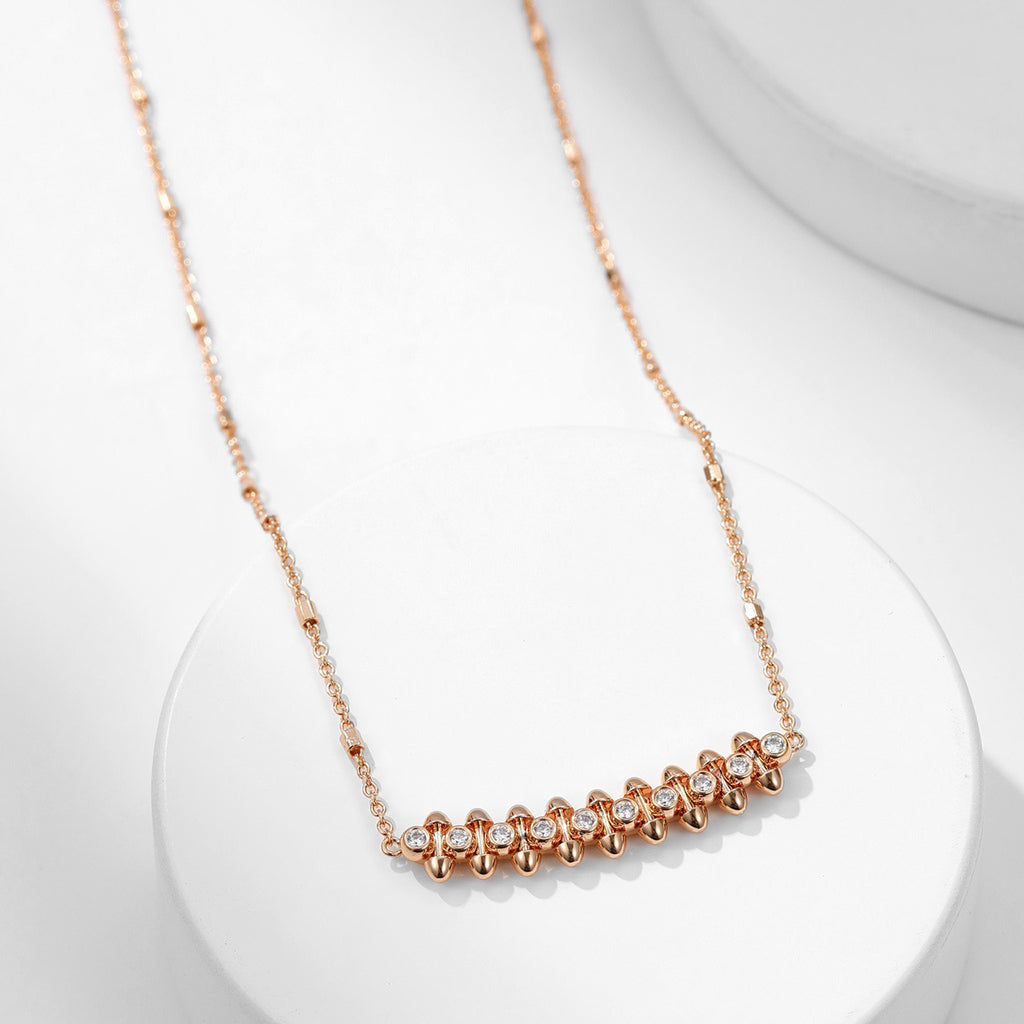 [Noble Aura jewelry]CLASH  MEDIUM DIAMOND NECKLACE