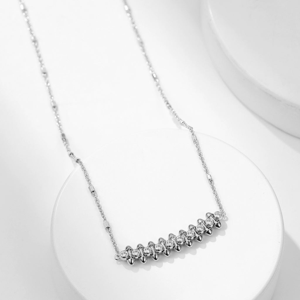 [Noble Aura jewelry]CLASH  MEDIUM DIAMOND NECKLACE